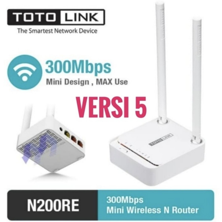 ROUTER TOTOLINK N200RE (GENERASI 5) WIRELESS