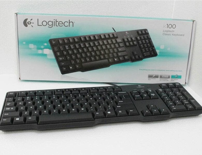Keyboard Logitech K100
