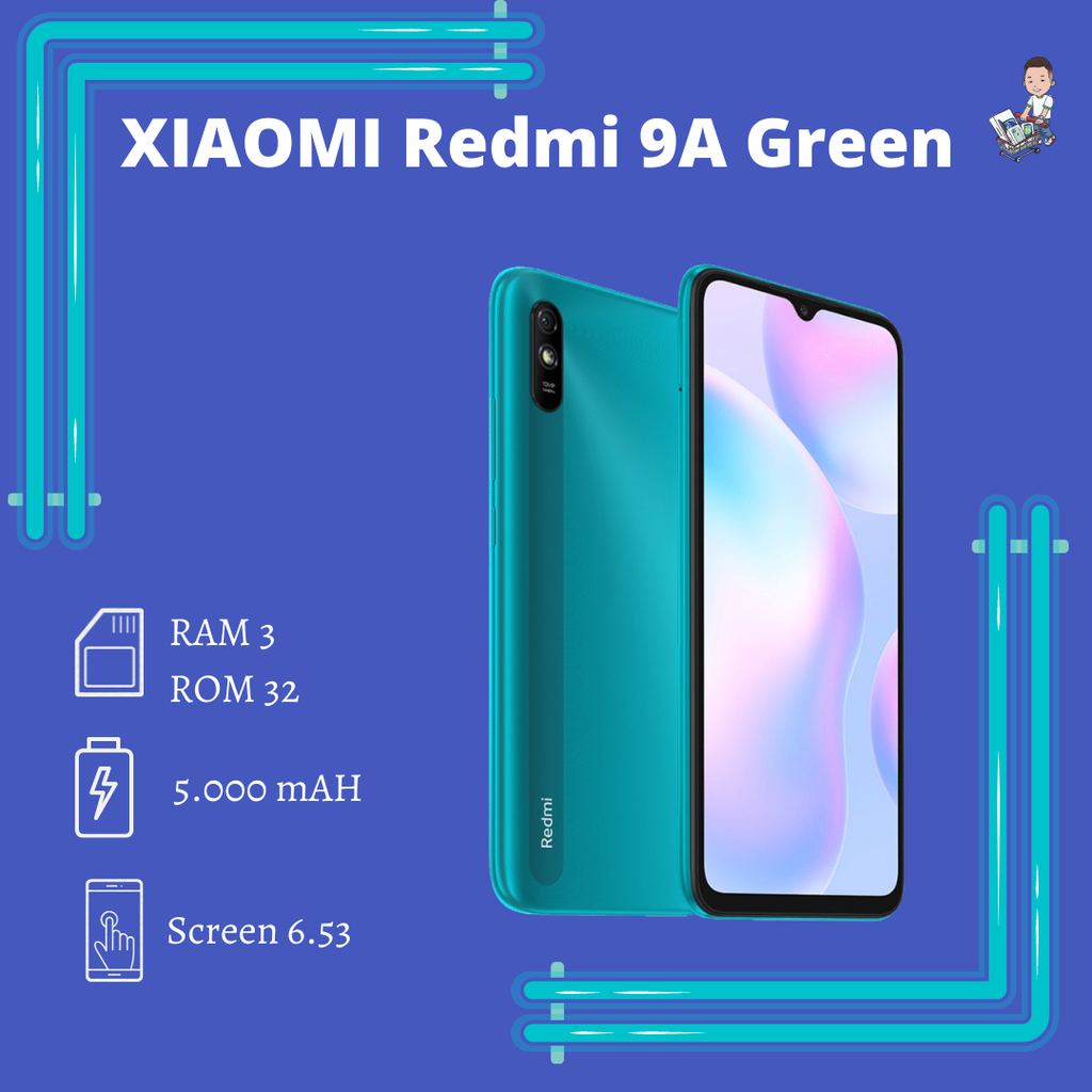 HP XIAOMI REDMI 9A 3/32 GREEN