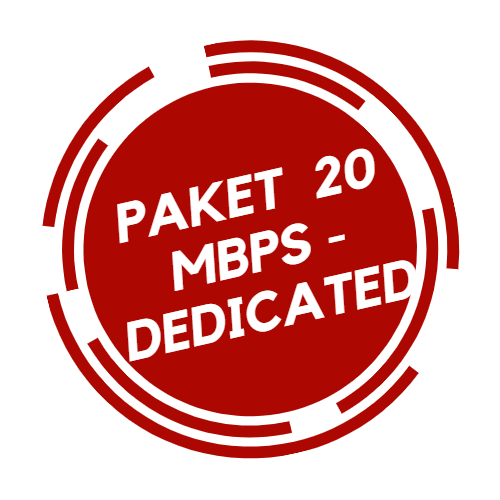 PAKET BISNIS INTERNET 20 MBPS - DEDICATED