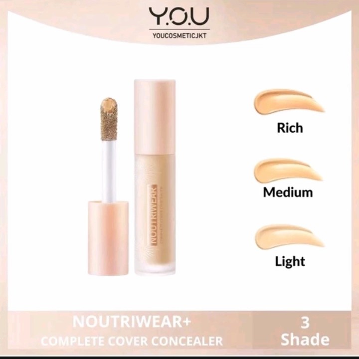 NOUTRIWEAR+ COMPLETE COVER CONCEALER 04 LIGHT