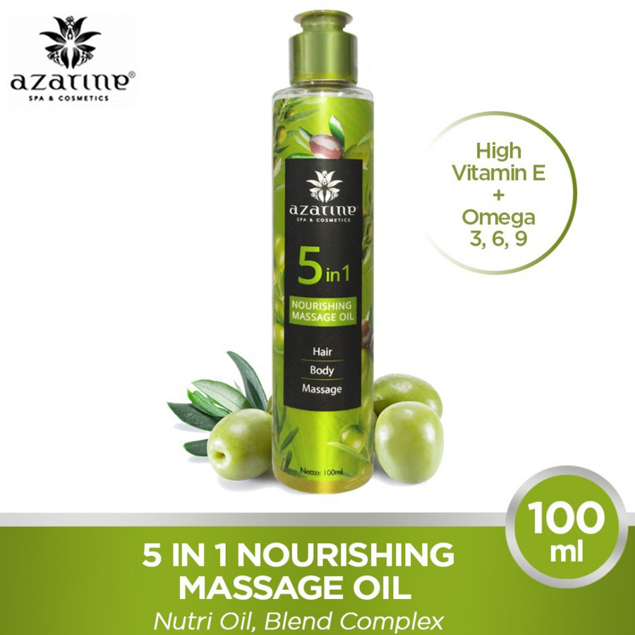 AZARINE 5IN1 NOURISHING MASSAGE OIL 100ML