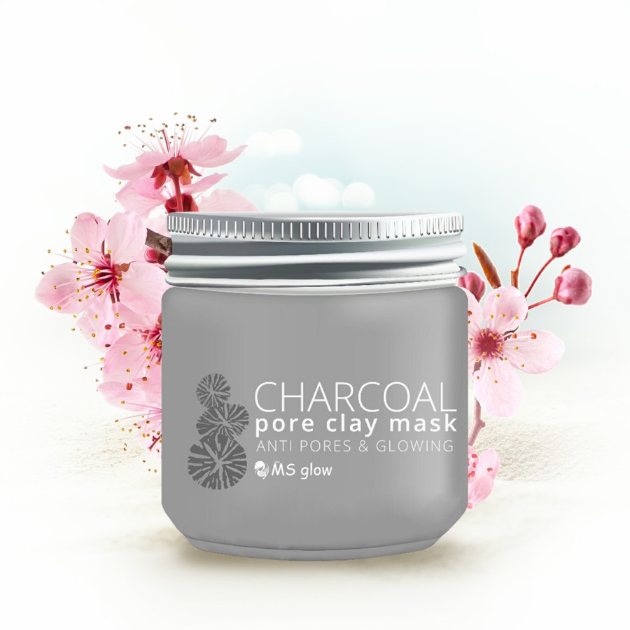 MS GLOW CLAY MASK CHARCOAL