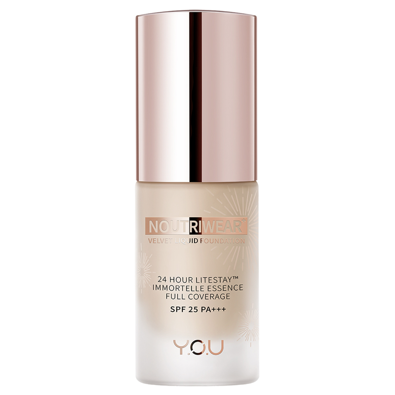 NOUTRIWEAR+VELVET LIQUID FOUNDATION W703 WARM IVORY