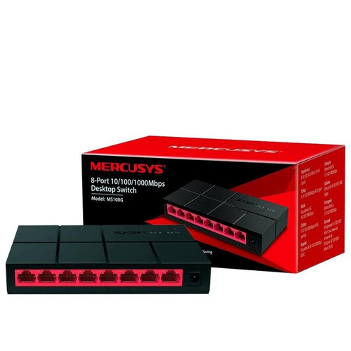 Switch Hub MERCUSYS MS108G (Gigabit)