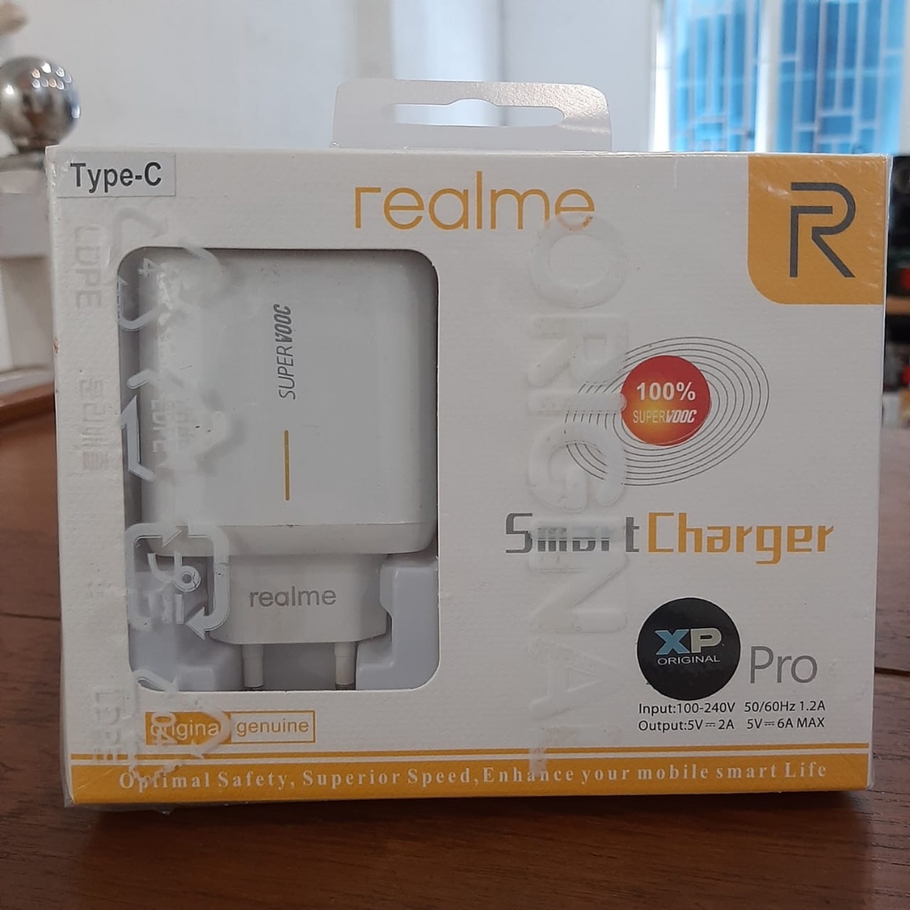 Charger Type-C REALME ORI 65W SUPER VOOC