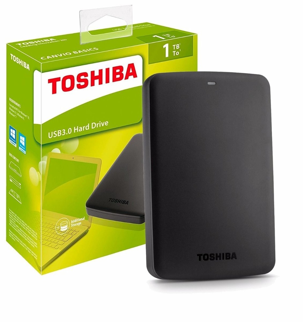 Hardisk External TOSHIBA 1TB