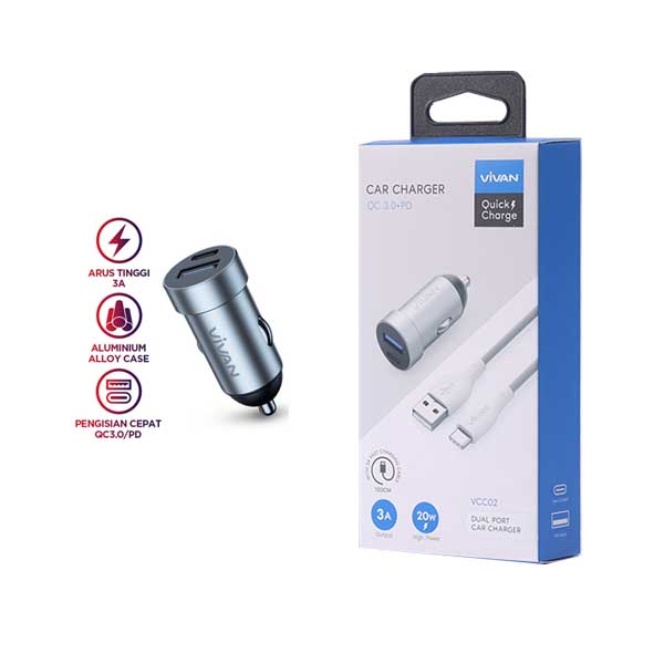 Car Charger Vivan VCC02