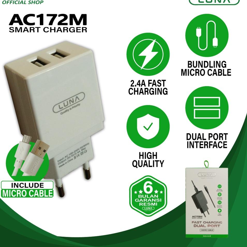 Charger LUNA AC172Micro Fast Charging