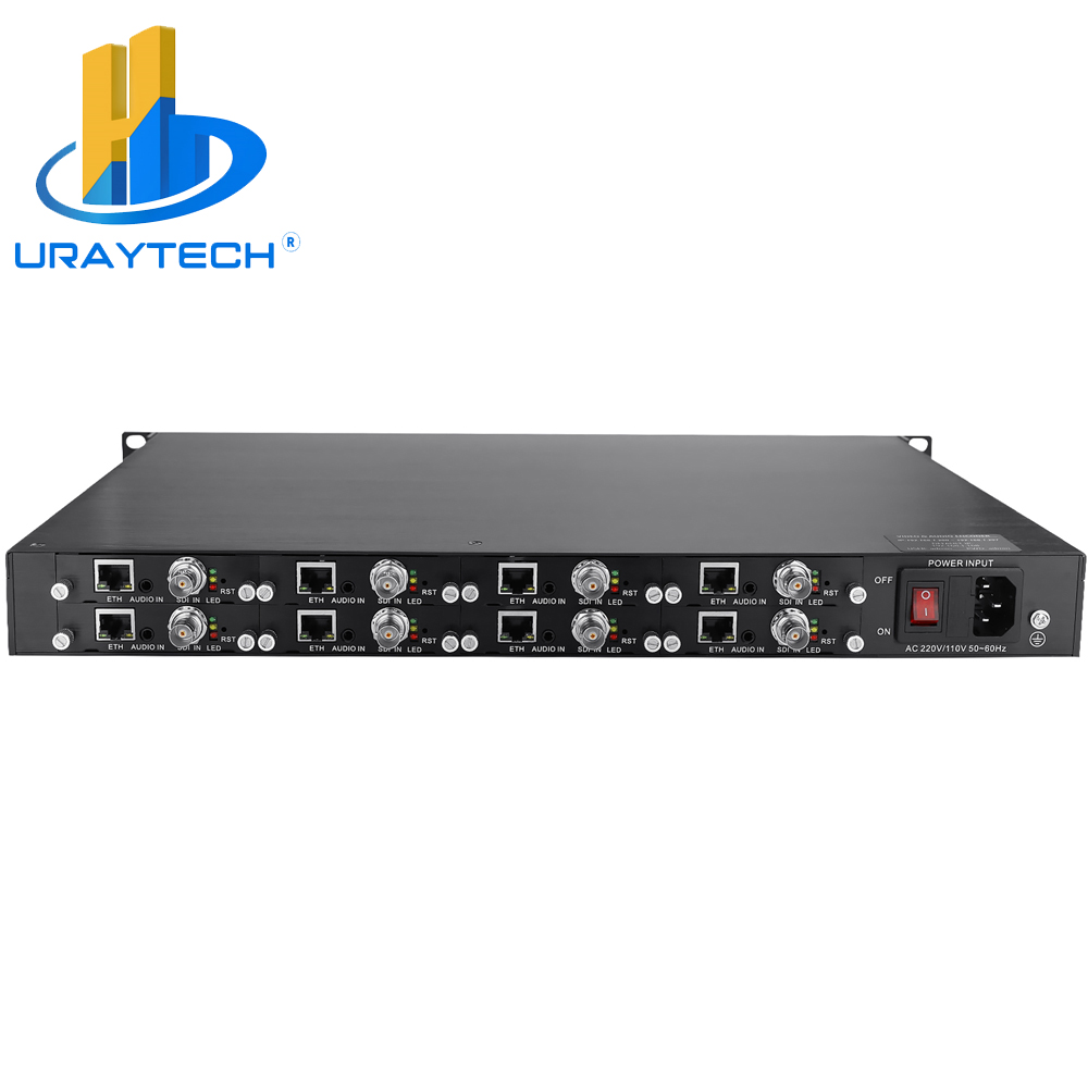 8 HD IPTV Encoder , IU Rack