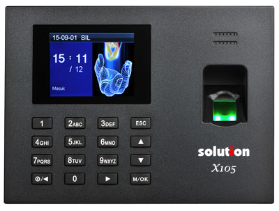 Mesin Absensi Fingerprint SOLUTION X105