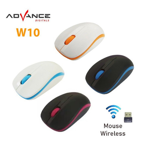 Mouse Wireless ADVANCE W10