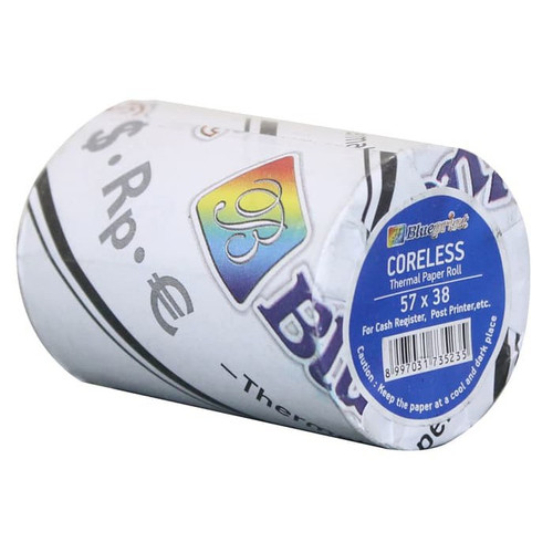 Thermal Paper 57x38mm Blueprint