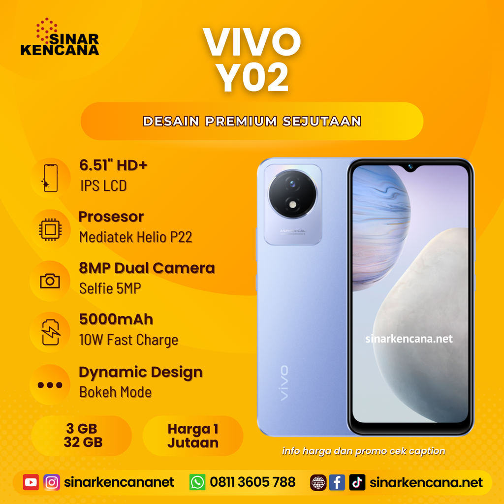 HP VIVO Y02 3/32GB