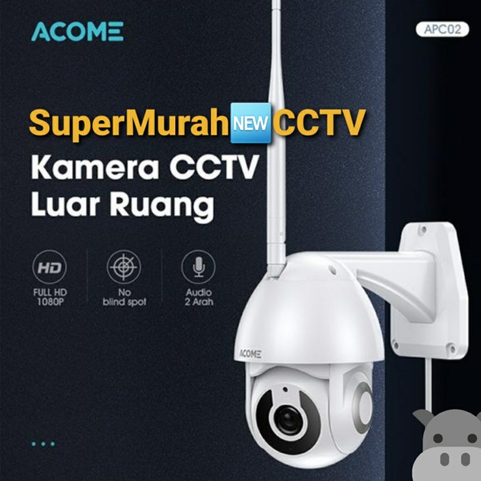 CAMERA CCTV OUTDOOR 3MP ACOME APC02  SMART WIFI