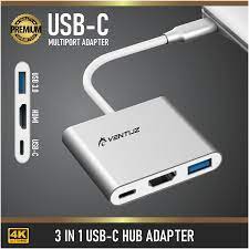 Converter Type-C to 3in1(USB+HDMI+TYPE-C) VENTUZ