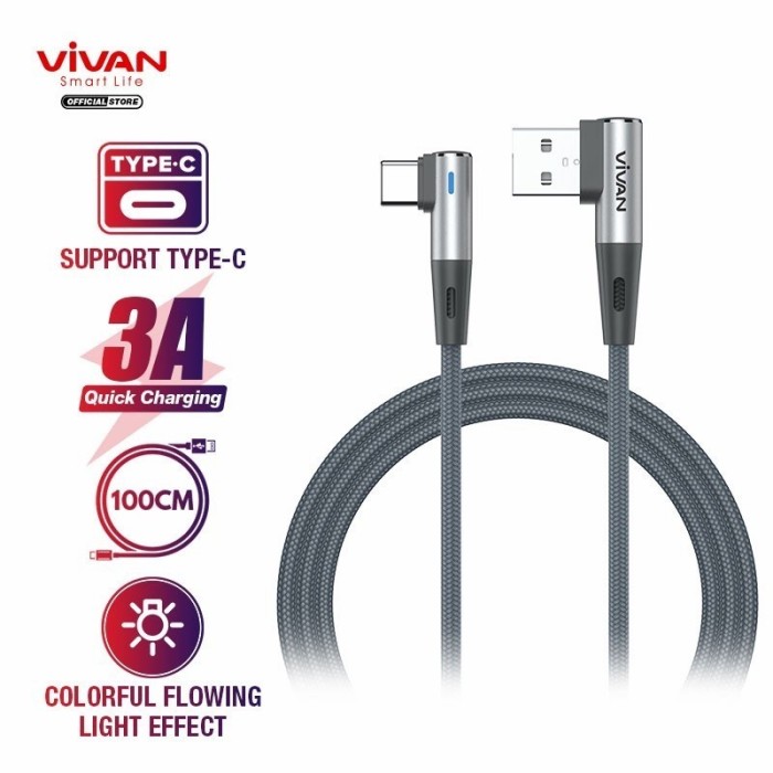Kabel Data Type C VIVAN BWC100S