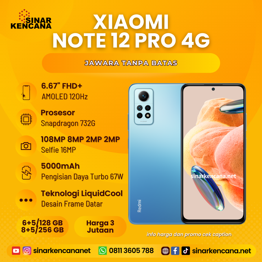 HP XIAOMI REDMI NOTE 12 PRO 6/128