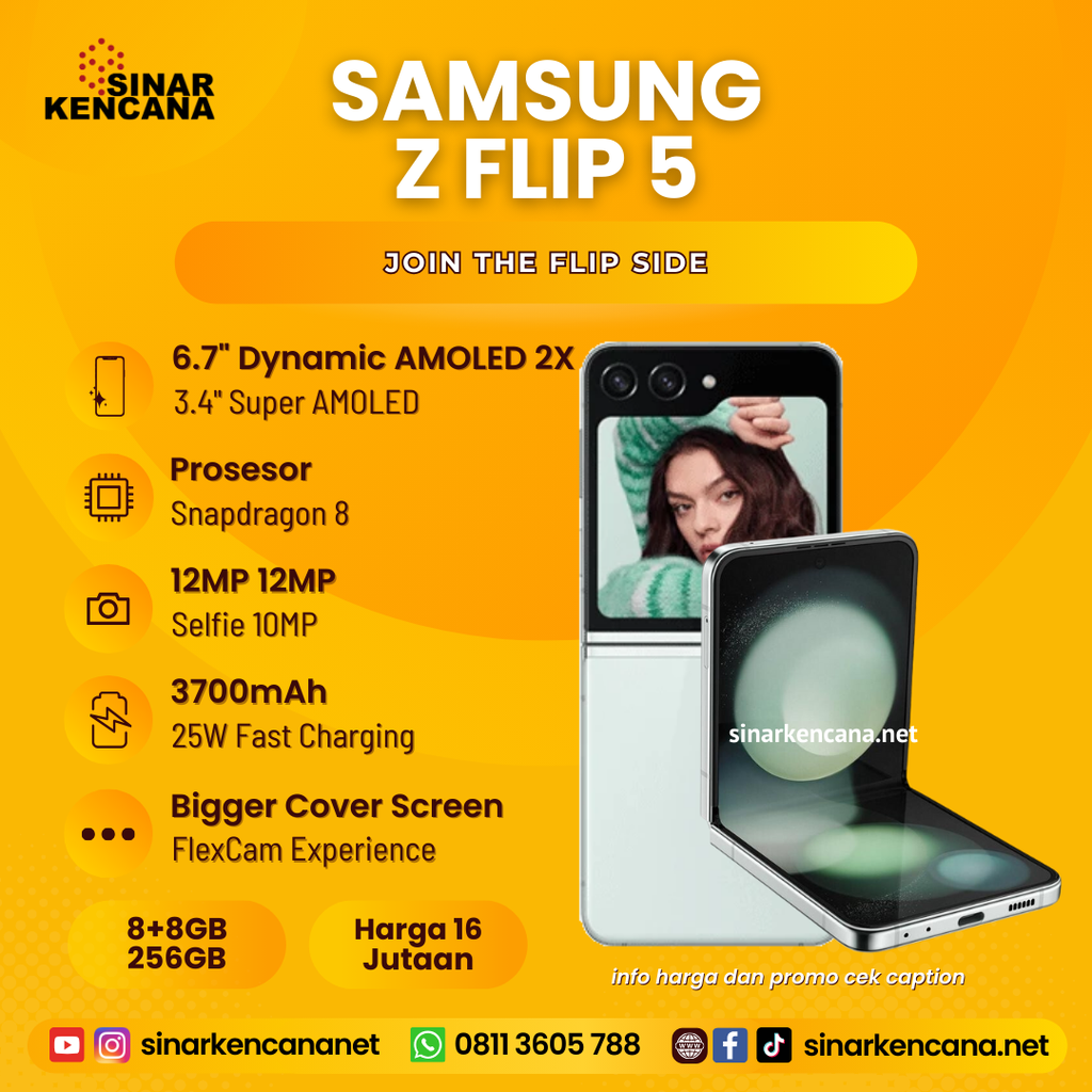 HP SAMSUNG GALAXY Z FLIP5 8/256