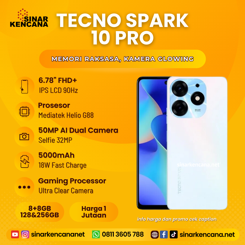HP TECNO SPARK 10 PRO 8/256