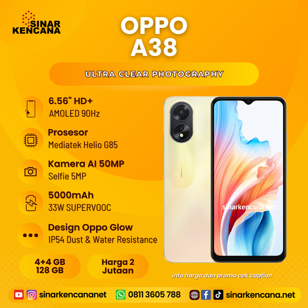 HP OPPO A38 4/128