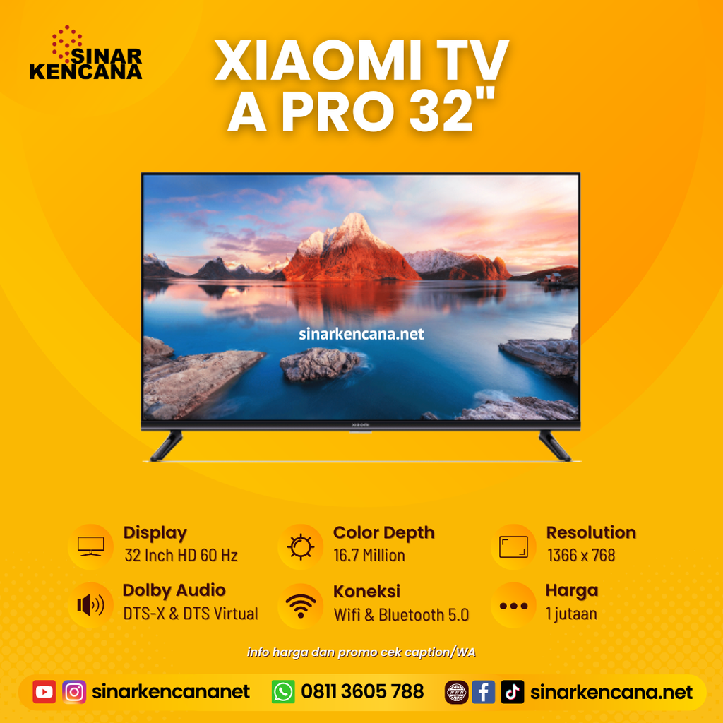 TV LED XIAOMI GTV A PRO 32"