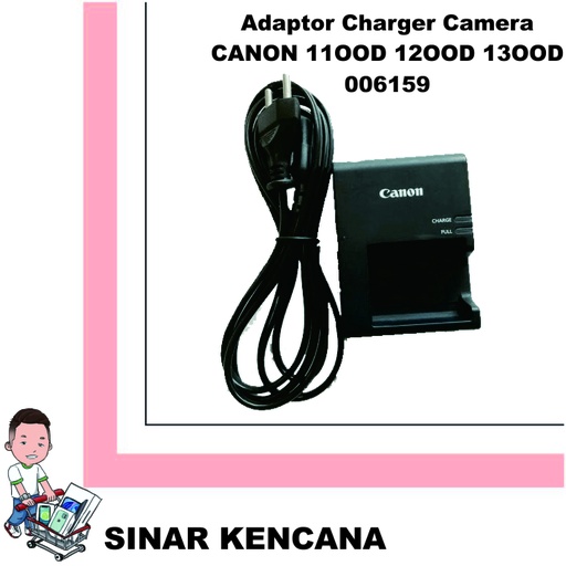 [006159] Adaptor Charger Camera CANON 1100D 1200D 1300D