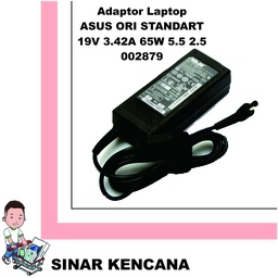 [002879] Adaptor Laptop ASUS ORI STANDART 19V 3.42A 65W 5.5*2.5