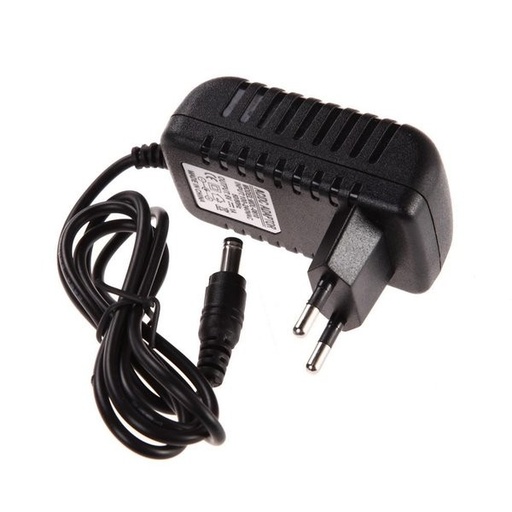 [008316] ADAPTOR DC 12V 1A 2,5MM EUPLUG