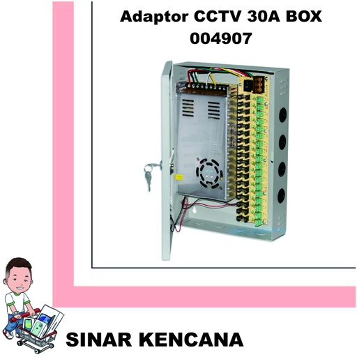[004907] Adaptor CCTV 30A BOX