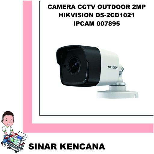 [007895] Camera CCTV IPCAM Outdoor 2MP HIKVISION DS-2CD1021