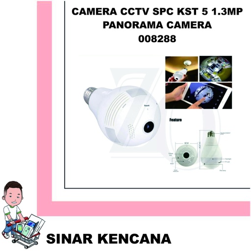 [008288] Camera CCTV SPC KST 5 1.3MP (Panorama Camera)