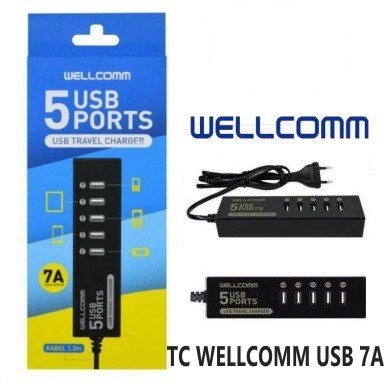 [007240] Charger USB Wellcomm 7A