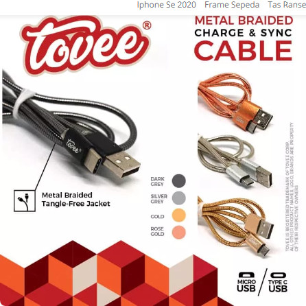 [006193] Kabel Data Micro Tovee Metal Flat