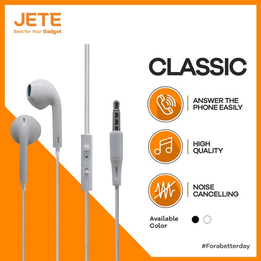 [100329] Earphone Jete Classic
