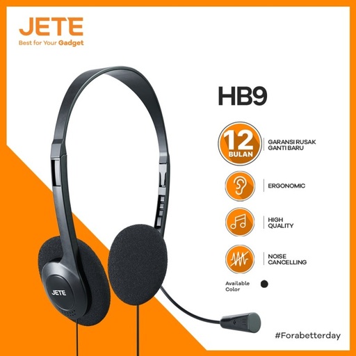 [100530] Headphone Jete HB9