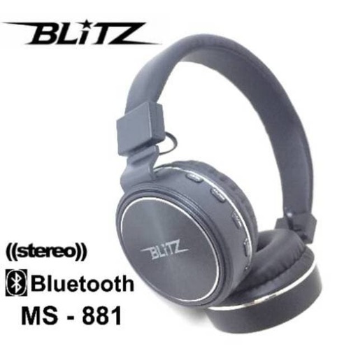 [006877] Headphone Blitz Bluetooth ExtraBass MS-881