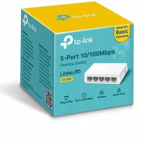 [008338] Switch Hub TP-LINK 5 Port LS1005