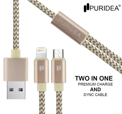 [006433] Kabel Data Puridea L11 2in1