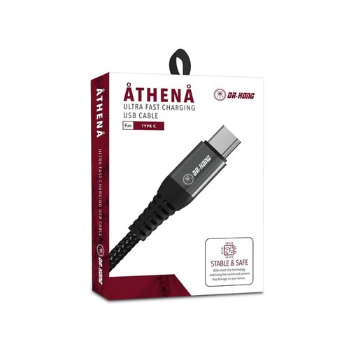 [007694] Kabel Data Type C To C DR KONG ATHENA CABLE