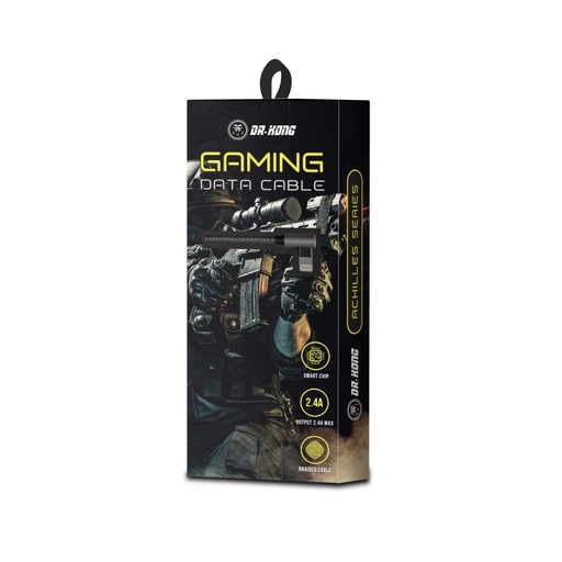 [007692] Kabel Micro DR KONG ACHILLES GAMING CABLE 1.2M