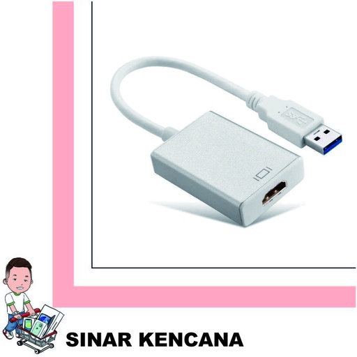 [100554] Converter USB 3.0 To HDMI (No Brand)