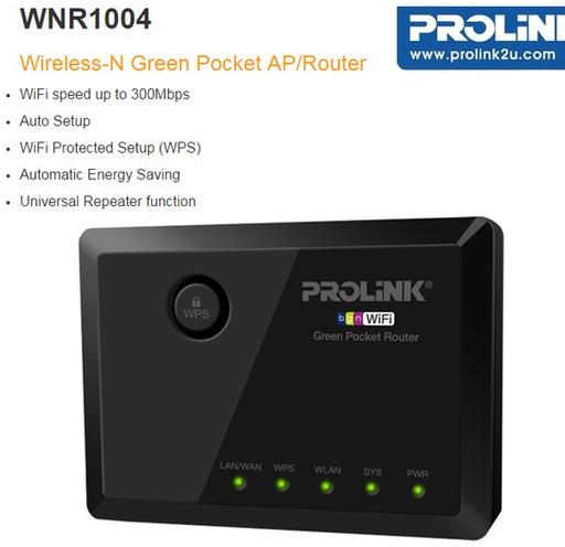 [001638] ROUTER PROLINK WNR1004P