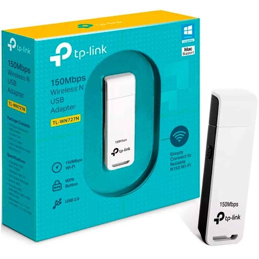 [100663] USB WIFI TP-Link Wifi WN727N 150 Mbps