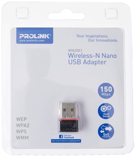 [100332] Wireless Adapter Prolink WN2001
