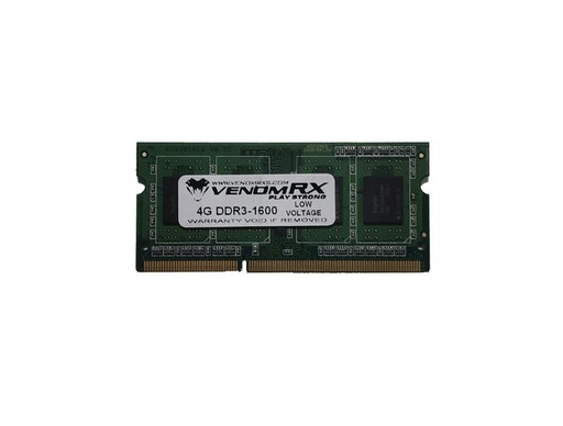 [008471] RAM SDMM DDR3 4GB VENOMRX PC1600LOW