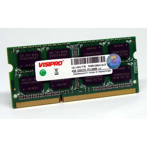 [003307] RAM SDMM DDR3 4GB VISIPRO