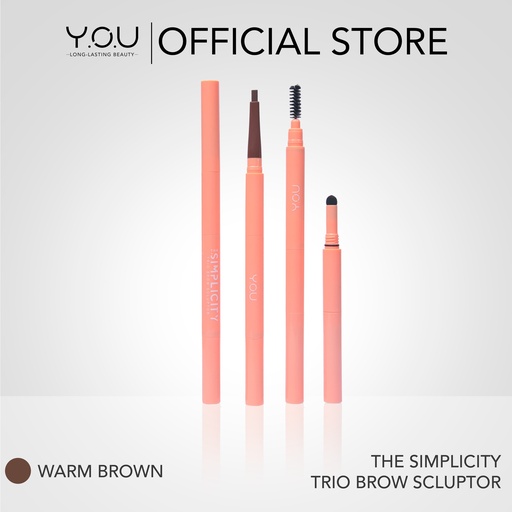[922202] THE SIMPLICITY TRIO BROW SCULPTURE 02 NATURALBROWN