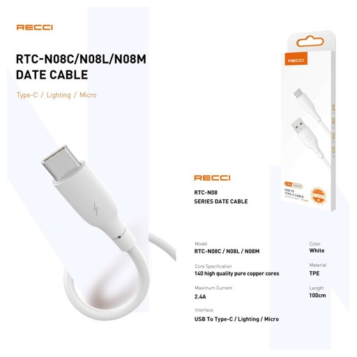 [30428] Kabel Data Micro RECCI RTC-N08M