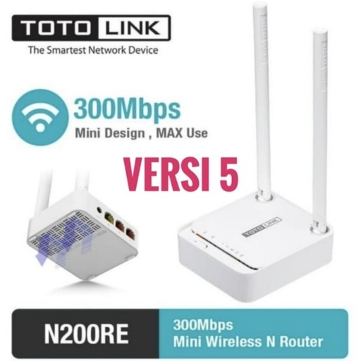 [009027] ROUTER TOTOLINK N200RE (GENERASI 5) WIRELESS